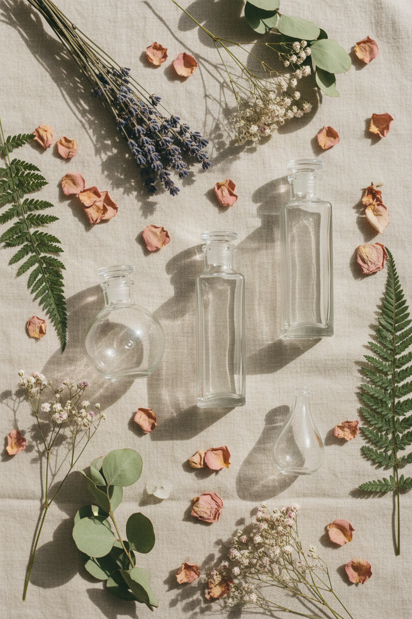 Botanicals Vintage Flatlay